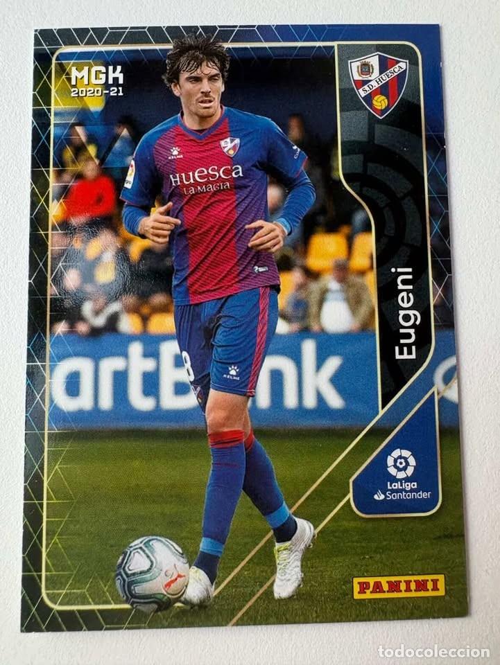 Cromos de f&uacute;tbol: Carta Eugeni Huesca 192 Megacracks 2020-21