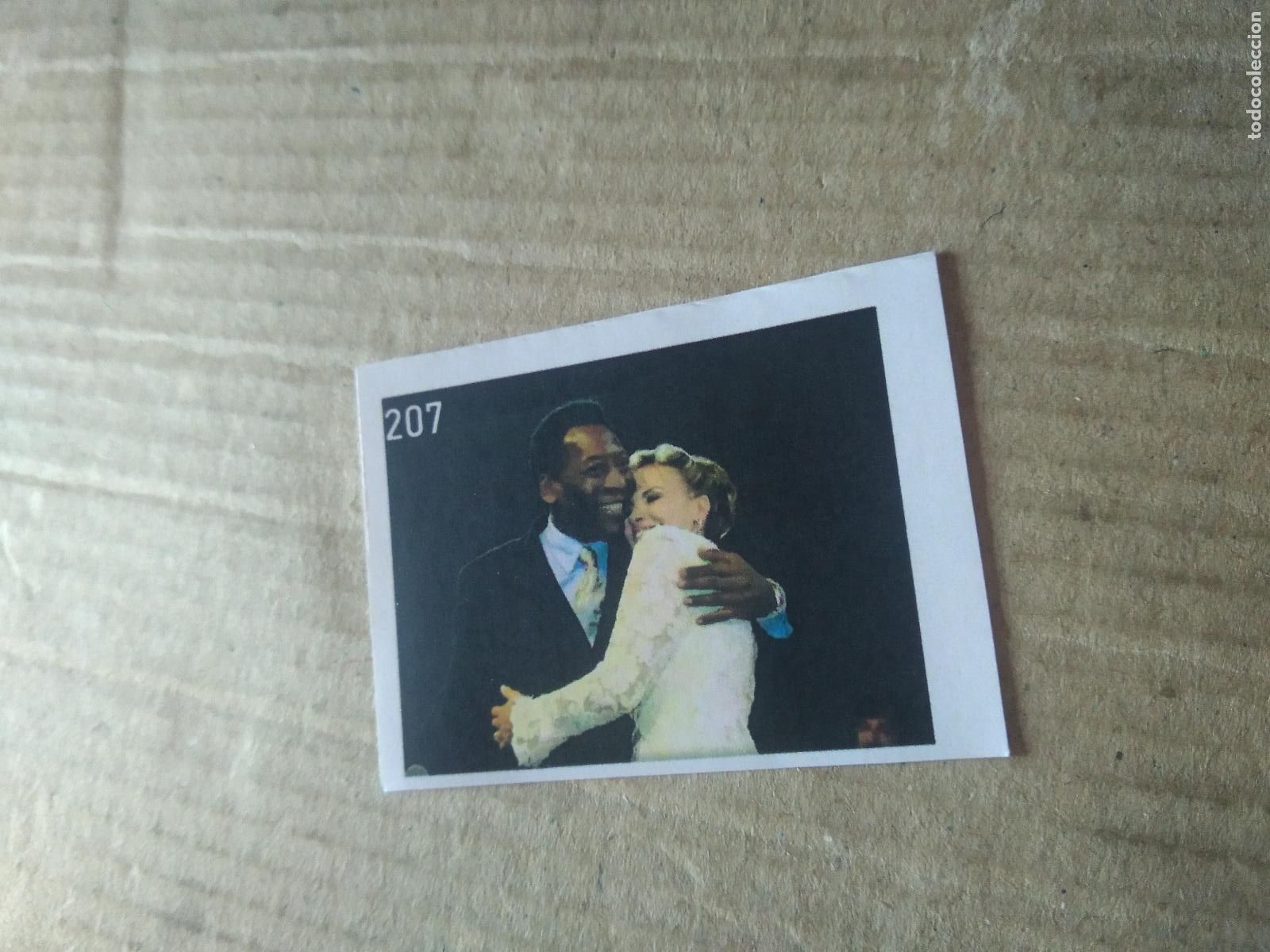 Cromos de f&uacute;tbol: 207 CROMO FUTBOL ALBUM DE FIGURINHAS DO REI PELE O MELHOR JOGADOR CAPITAO GANCHO