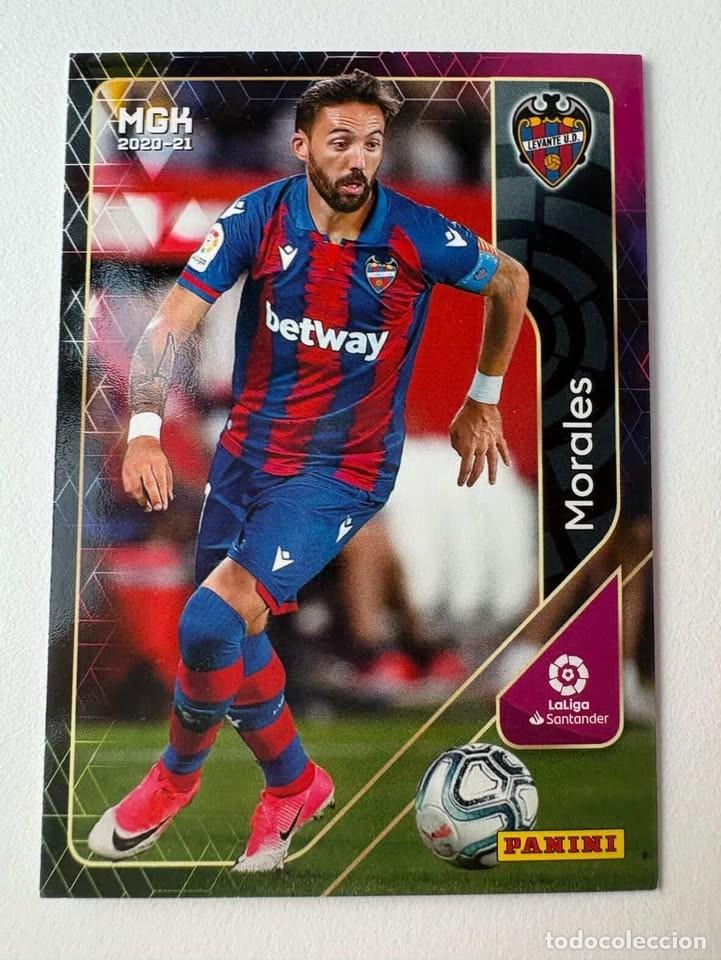 Cromos de f&uacute;tbol: Carta Morales Levante 214 Megacracks 2020-21