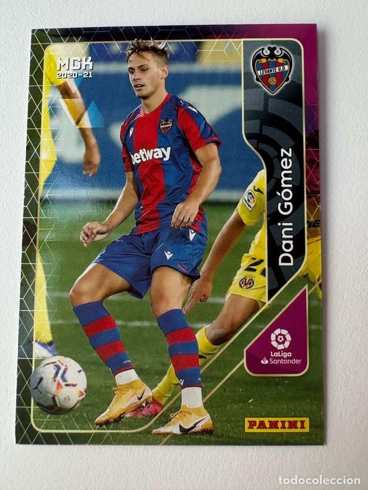 Cromos de f&uacute;tbol: Carta Dani G&oacute;mez Levante 215 Megacracks 2020-21