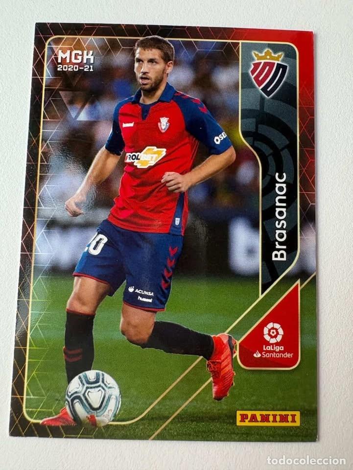 Cromos de f&uacute;tbol: Carta Brasanac Osasuna 244 Megacracks 2020-21
