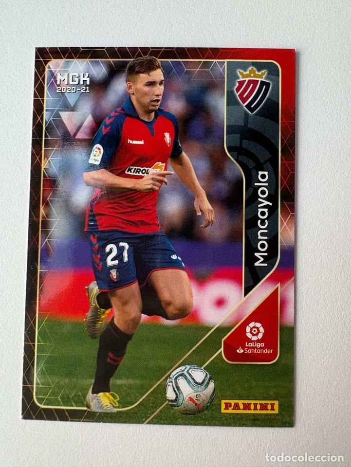 Cromos de f&uacute;tbol: Carta Moncayola Osasuna 245 Megacracks 2020-21