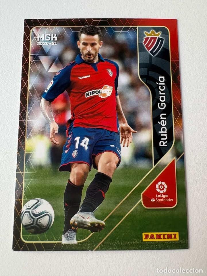 Cromos de f&uacute;tbol: Carta Rub&eacute;n Garc&iacute;a Osasuna 247 Megacracks 2020-21