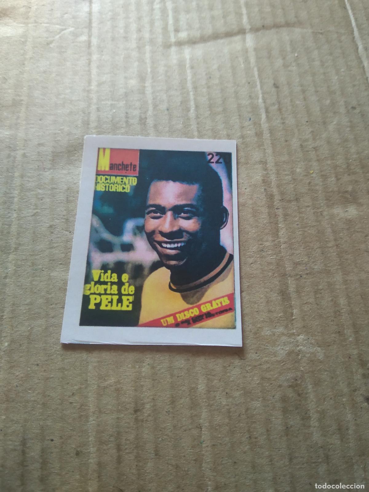 Cromos de f&uacute;tbol: 220 PELE CROMO FUTBOL ALBUM DE FIGURINHAS DO REI PELE O MELHOR JOGADOR CAPITAO GANCHO