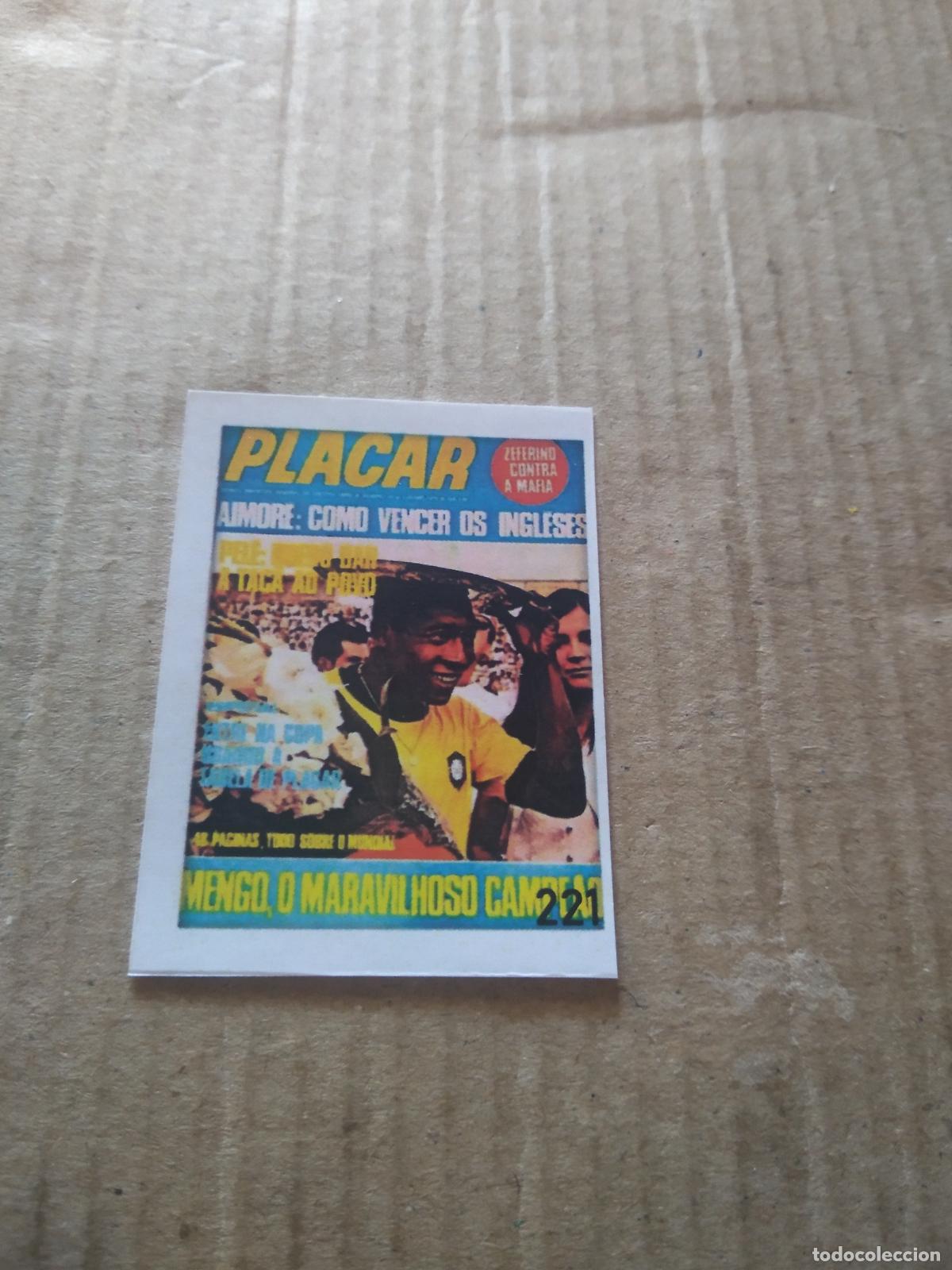 Cromos de f&uacute;tbol: 221 PELE CROMO FUTBOL ALBUM DE FIGURINHAS DO REI PELE O MELHOR JOGADOR CAPITAO GANCHO