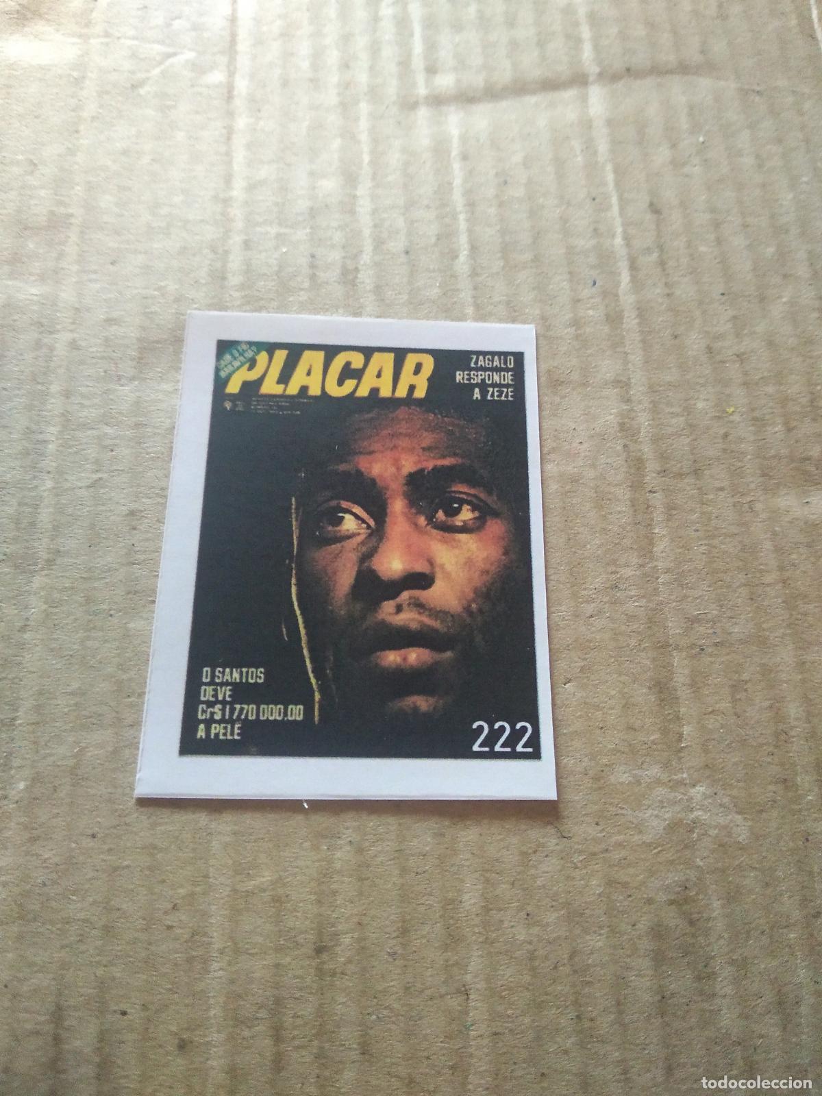 Cromos de f&uacute;tbol: 222 PELE CROMO FUTBOL ALBUM DE FIGURINHAS DO REI PELE O MELHOR JOGADOR CAPITAO GANCHO