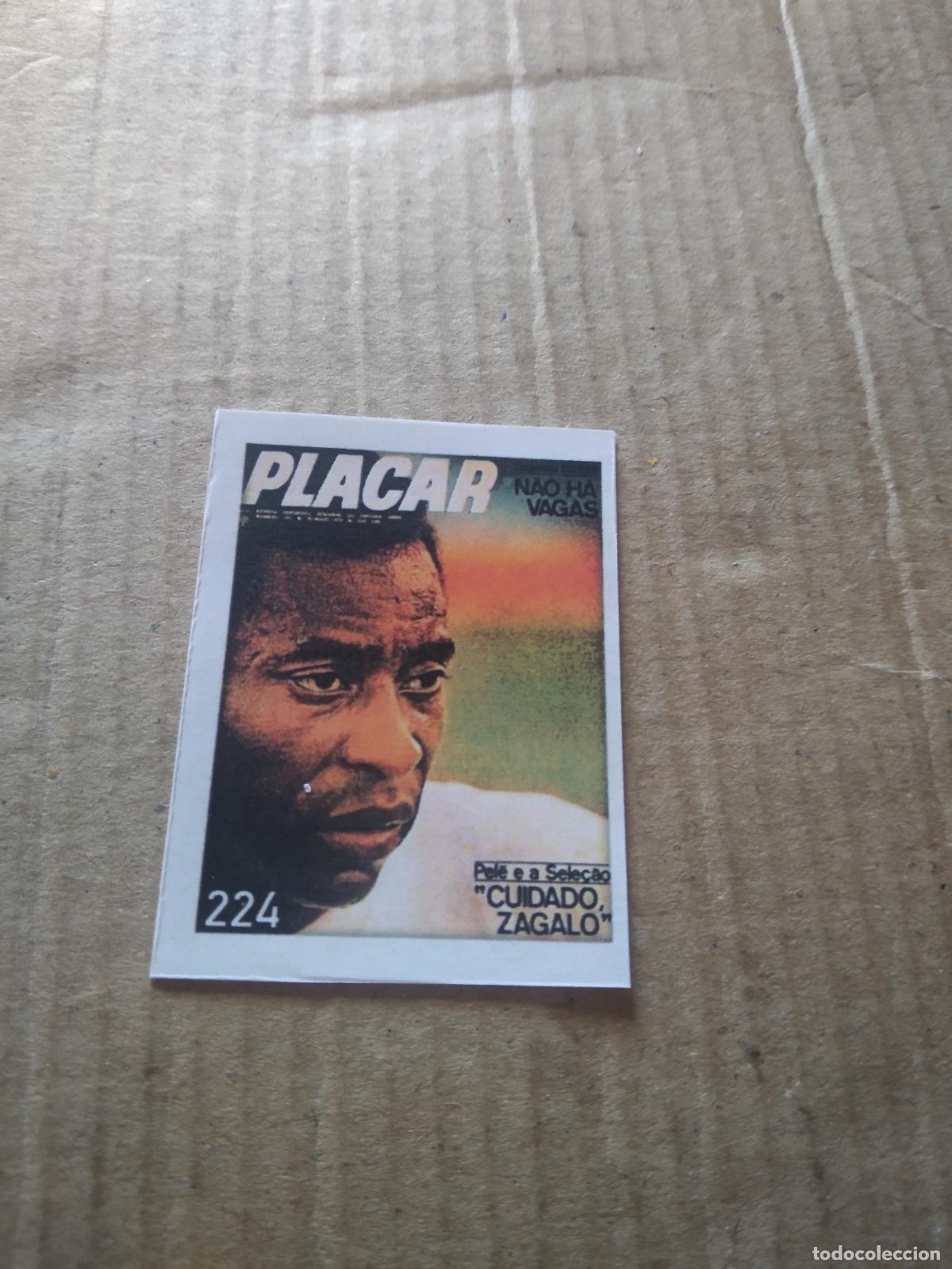 Cromos de f&uacute;tbol: 224 PELE CROMO FUTBOL ALBUM DE FIGURINHAS DO REI PELE O MELHOR JOGADOR CAPITAO GANCHO
