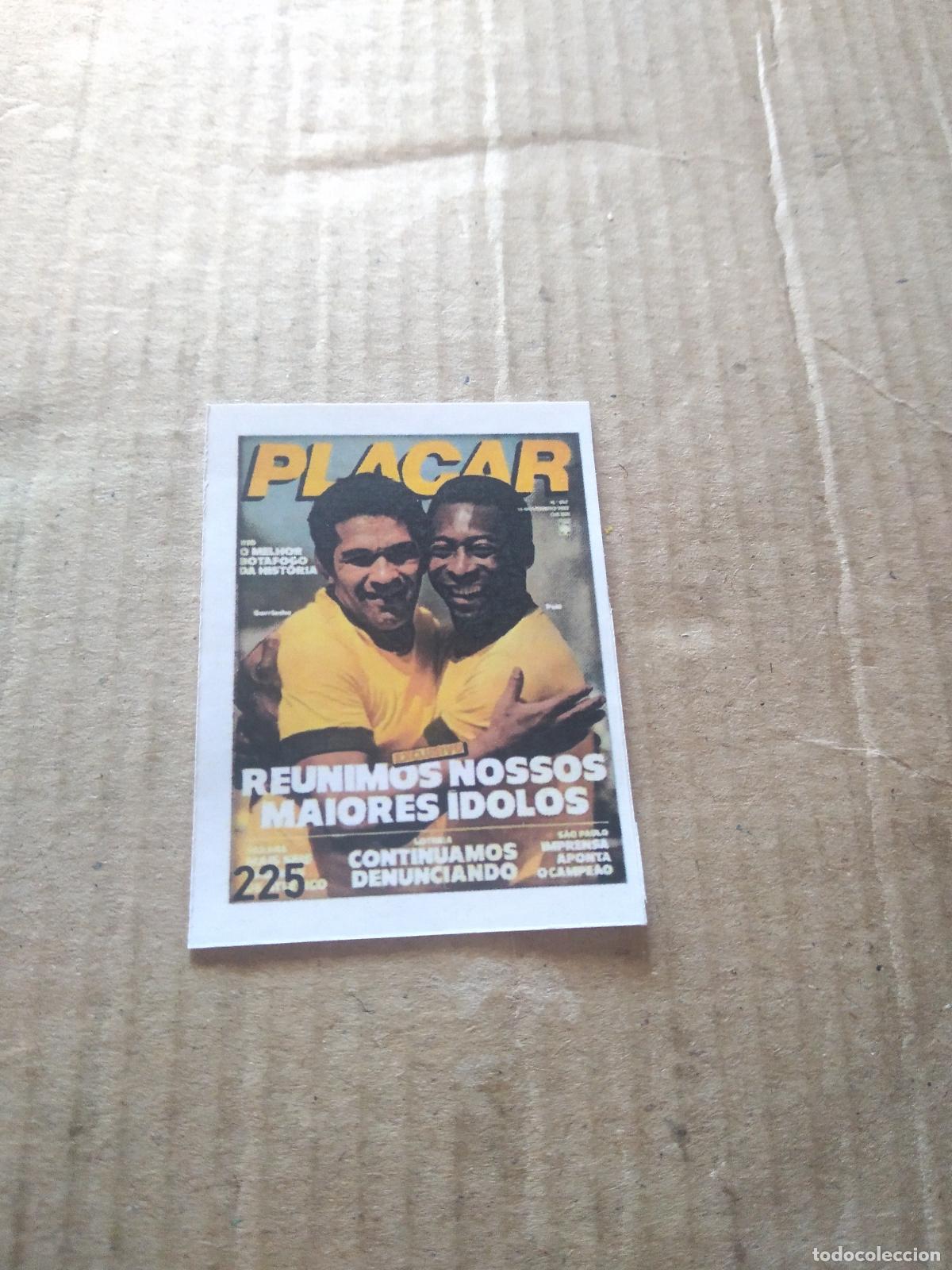 Cromos de f&uacute;tbol: 225 PELE CROMO FUTBOL ALBUM DE FIGURINHAS DO REI PELE O MELHOR JOGADOR CAPITAO GANCHO
