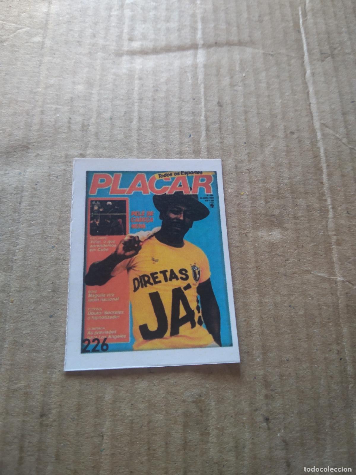 Cromos de f&uacute;tbol: 226 CROMO FUTBOL ALBUM DE FIGURINHAS DO REI PELE O MELHOR JOGADOR CAPITAO GANCHO