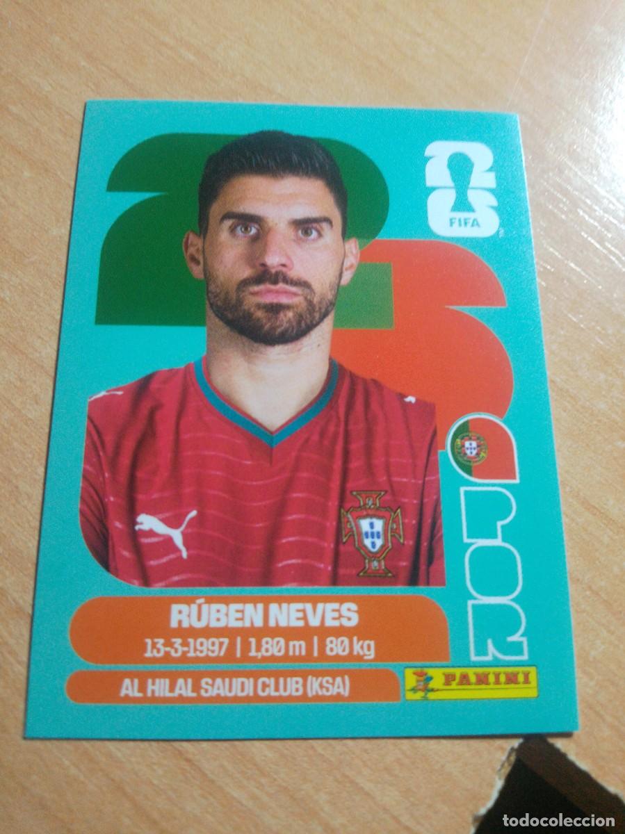 Cromos de f&uacute;tbol: POR 11 RUBEN NEVES PORTUGAL MUNDIAL FIFA WORLD CUP 2026 26 PANINI STICKERS NUEVO