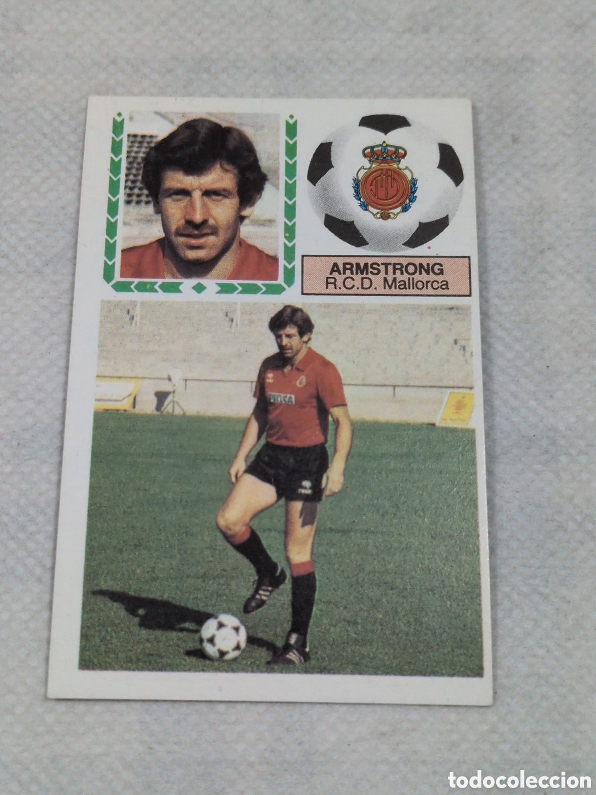 Cartes &agrave; collectionner de Football: CROMO LIGA ESTE 83 84 ARMSTRONG COLOCA MALLORCA. SIN PEGAR NUNCA PEGADO