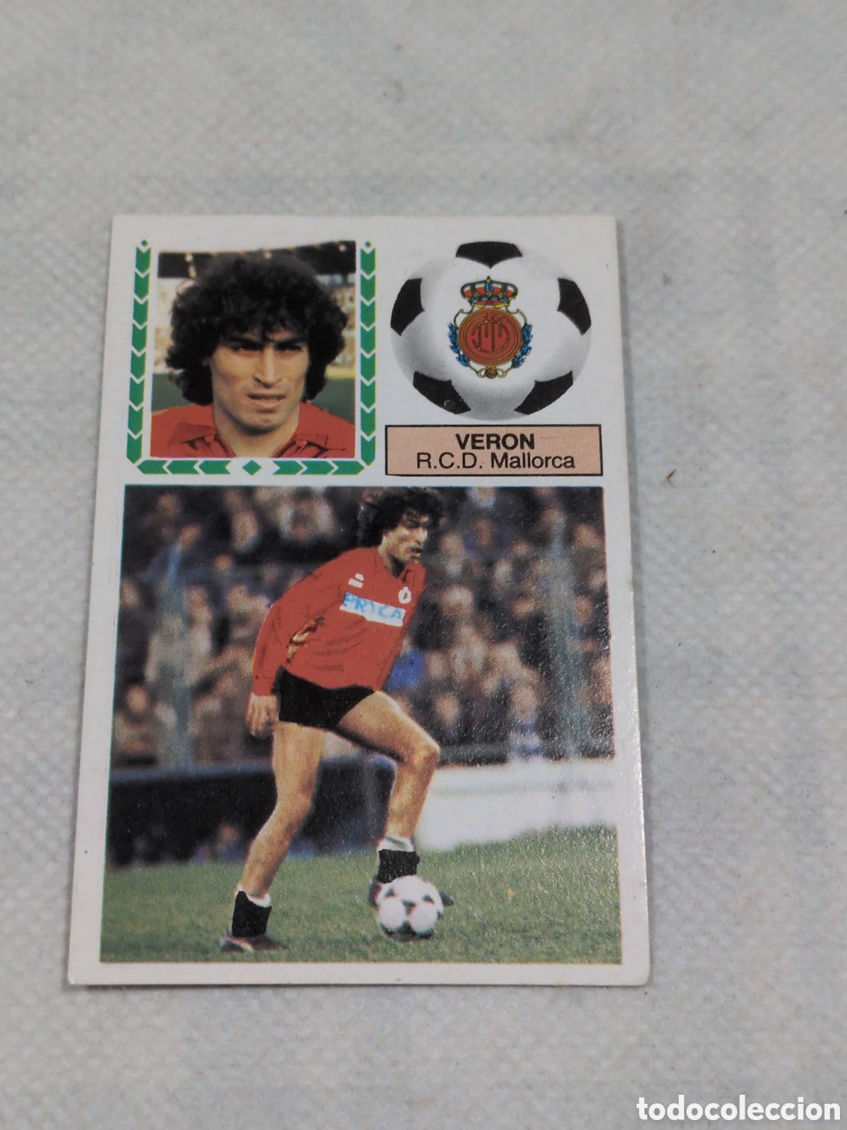 Cartes &agrave; collectionner de Football: VER&Oacute;N COLOCA RCD MALLORCA, VERSI&Oacute;N DIF&Iacute;CIL, LIGA 1983-1984 83-84 EDICIONES ESTE, NUNCA PEGADO