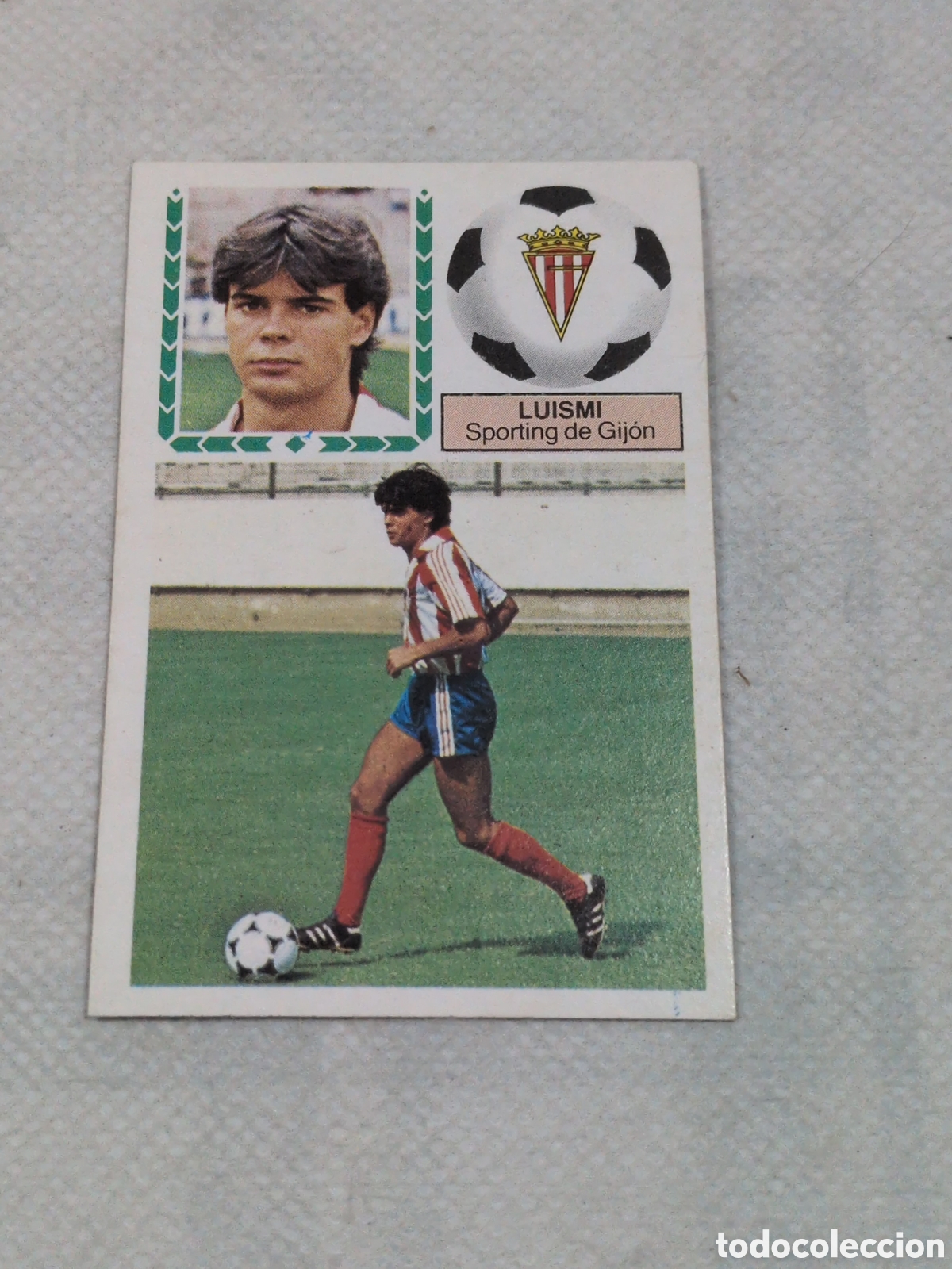 Cartes &agrave; collectionner de Football: ULTIMOS FICHAJES 35 LUISMI SPORTING GIJON LIGA 83-84 1983-84 EDICIONES ESTE NUNCA PEGADO