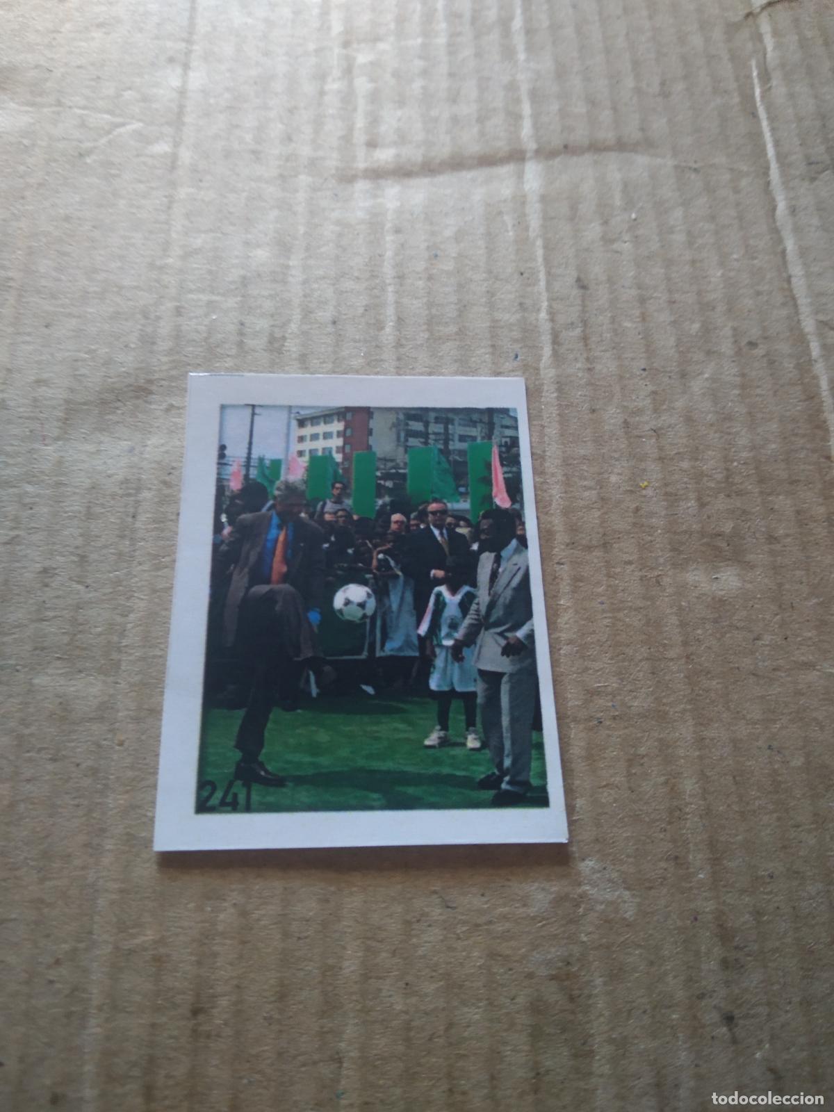 Cromos de f&uacute;tbol: 241 CROMO FUTBOL ALBUM DE FIGURINHAS DO REI PELE O MELHOR JOGADOR CAPITAO GANCHO