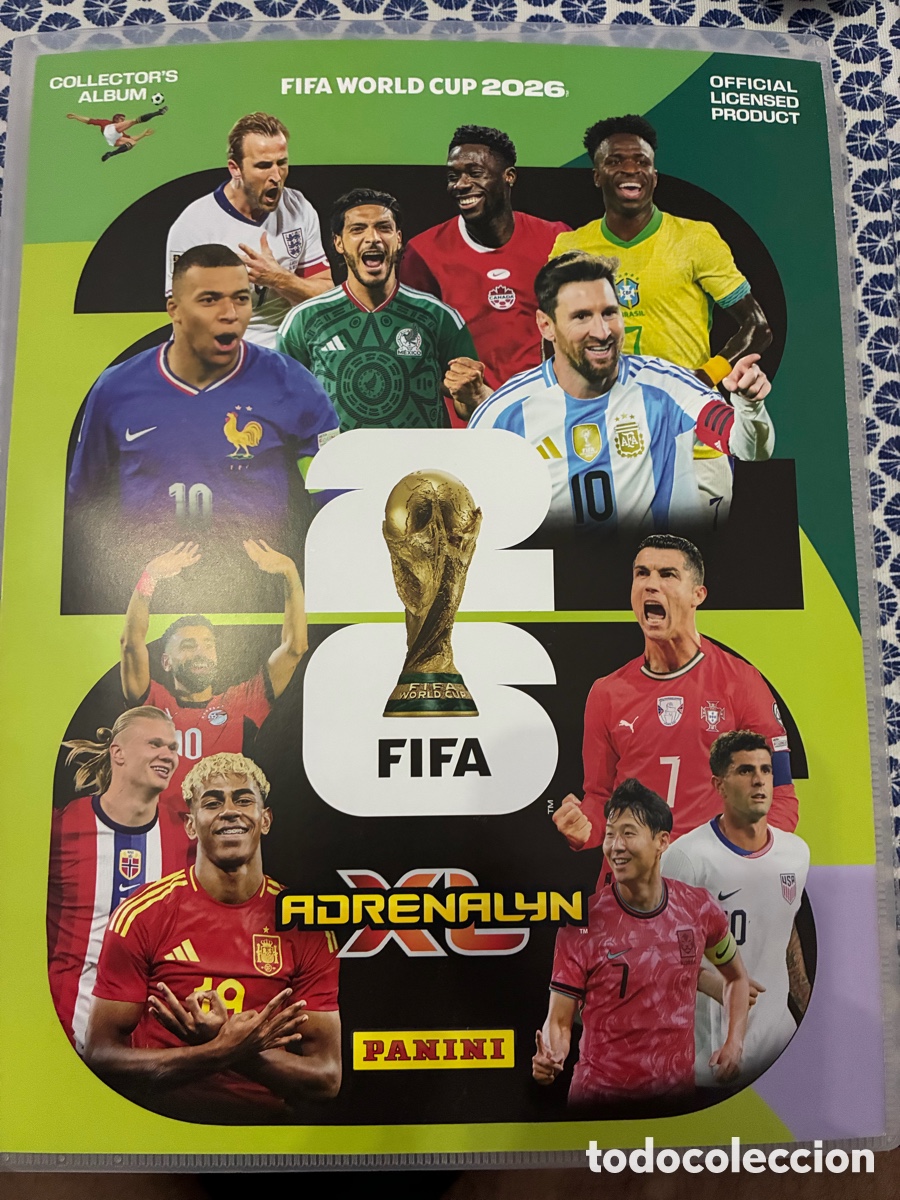 Cromos de f&uacute;tbol: ⭐ &Aacute;lbum Oficial Panini FIFA World Cup 2026 &ndash; Tapa Dura &ndash; Casi Completo + Todas las Limited y GOLD ⭐