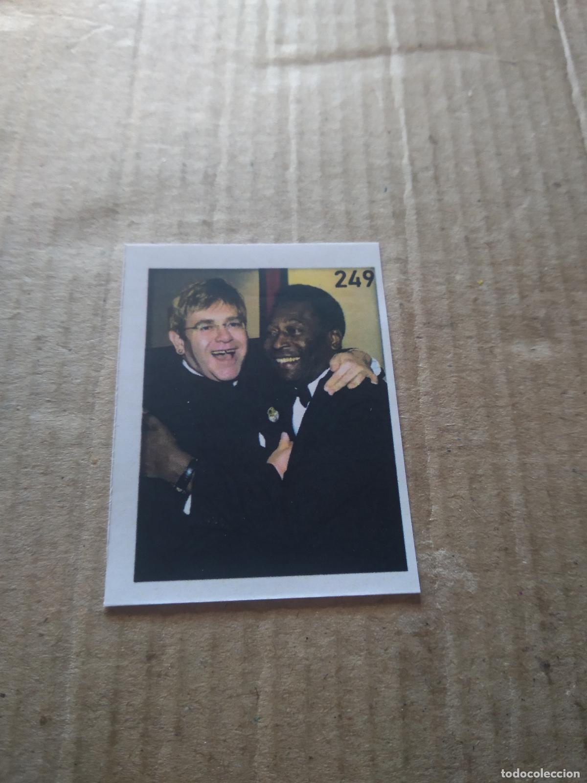 Cromos de f&uacute;tbol: 249 pele CROMO FUTBOL ALBUM DE FIGURINHAS DO REI PELE O MELHOR JOGADOR CAPITAO GANCHO