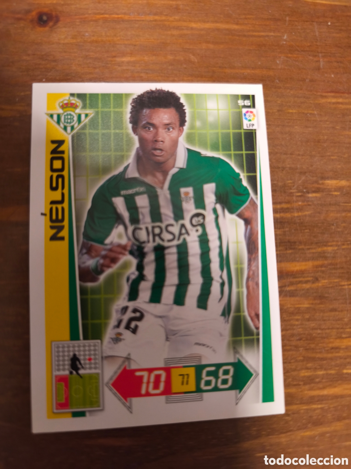 Cromos de f&uacute;tbol: Nelson adrenalyn 12/13