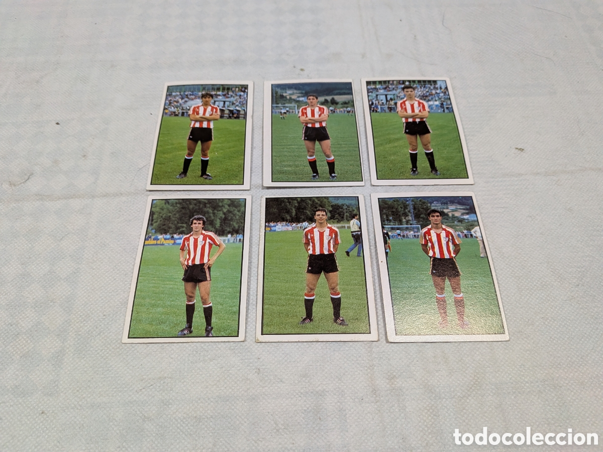Cartes &agrave; collectionner de Football: LOTE DE 6 CROMOS CAMPEONES TXAPELDUNAK EDITORIAL USEL. DIFERENTES