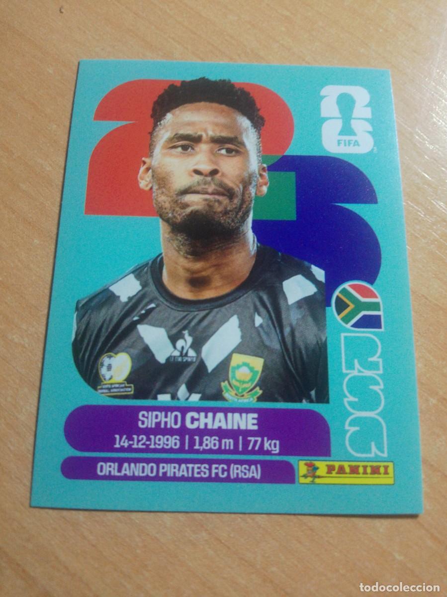 Cromos de f&uacute;tbol: RSA 3 SIPHO CHAINE SUD&Aacute;FRICA MUNDIAL FIFA WORLD CUP 2026 26 PANINI STICKERS NUEVO
