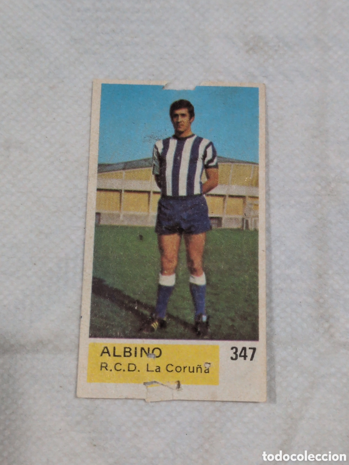 Cartes &agrave; collectionner de Football: ALBINO CORU&Ntilde;A 347. CAMPEONATOS NACIONALES DE F&Uacute;TBOL 1976 1977 76 77