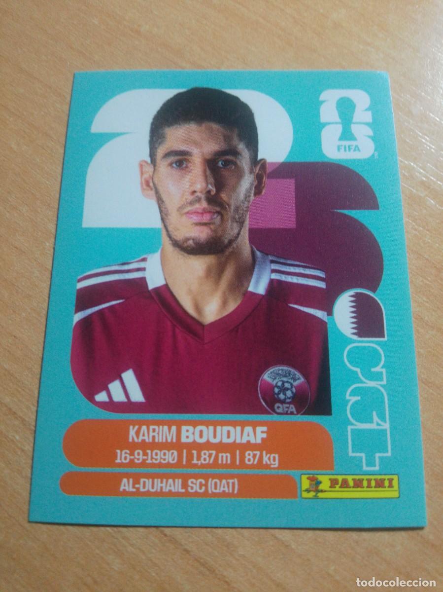 Cartes &agrave; collectionner de Football: BOUDIAF QATAR QAT 10 FIFA MUNDIAL 2026 WORLD CUP NUEVO