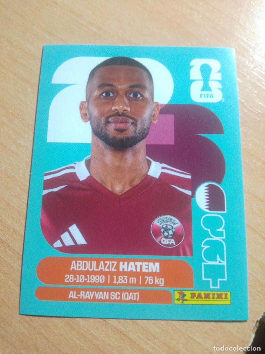 Cartes &agrave; collectionner de Football: HATEM QATAR QAT 15 MUNDIAL FIFA WORLD CUP 2026 26 PANINI STICKERS NUEVO