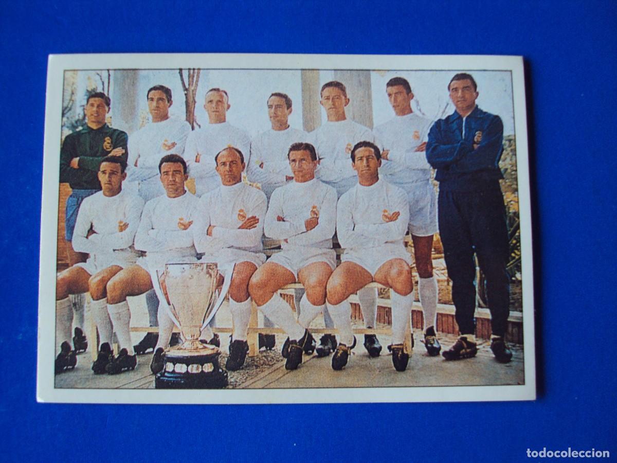 Cartes &agrave; collectionner de Football: CROMO N&ordm; 35 1961 62 DI STEFANO PUSKAS &Aacute;LBUM COLECCI&Oacute;N REAL MADRID 95 96 1995 1996 PANINI SIN PEGAR