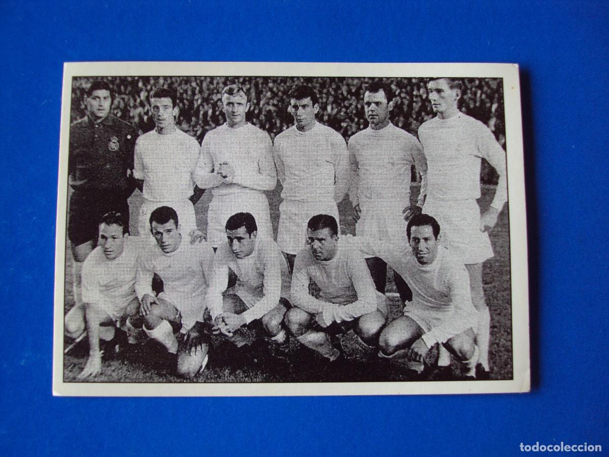 Cromos de Futebol: CROMO N&ordm; 37 EQUIPO 1963 64 PUSKAS GENTO &Aacute;LBUM COLECCI&Oacute;N REAL MADRID 95 96 1995 1996 PANINI SIN PEGAR