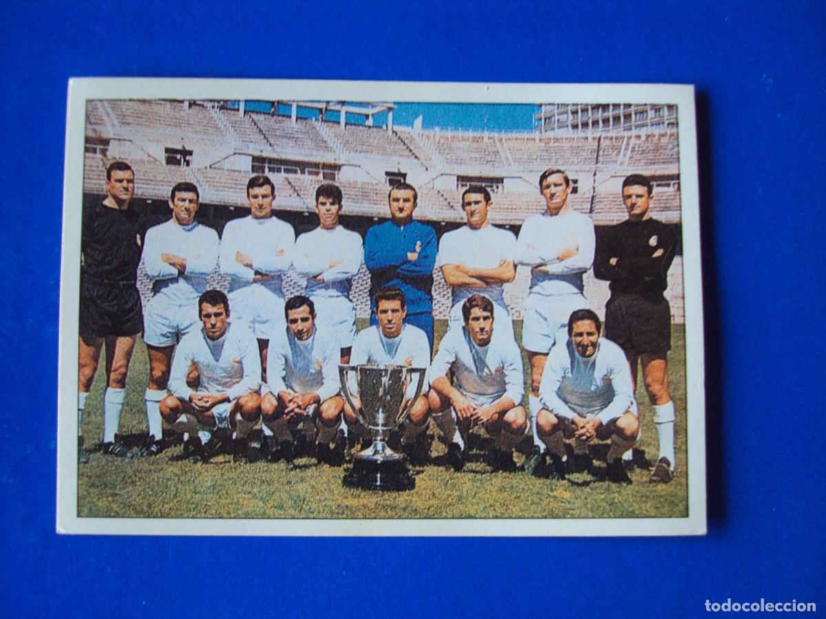 Football Stickers: CROMO N&ordm; 41 EQUIPO 1966 67 GENTO MU&Ntilde;OZ &Aacute;LBUM COLECCI&Oacute;N REAL MADRID 95 96 1995 1996 PANINI SIN PEGAR