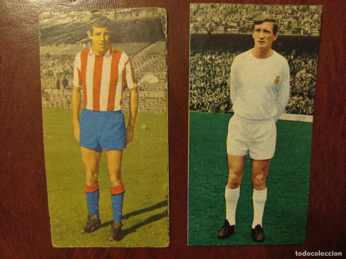 Cromos de f&uacute;tbol: Luis Aragon&eacute;s y Zoco Ed. Ruiz Romero 69 70