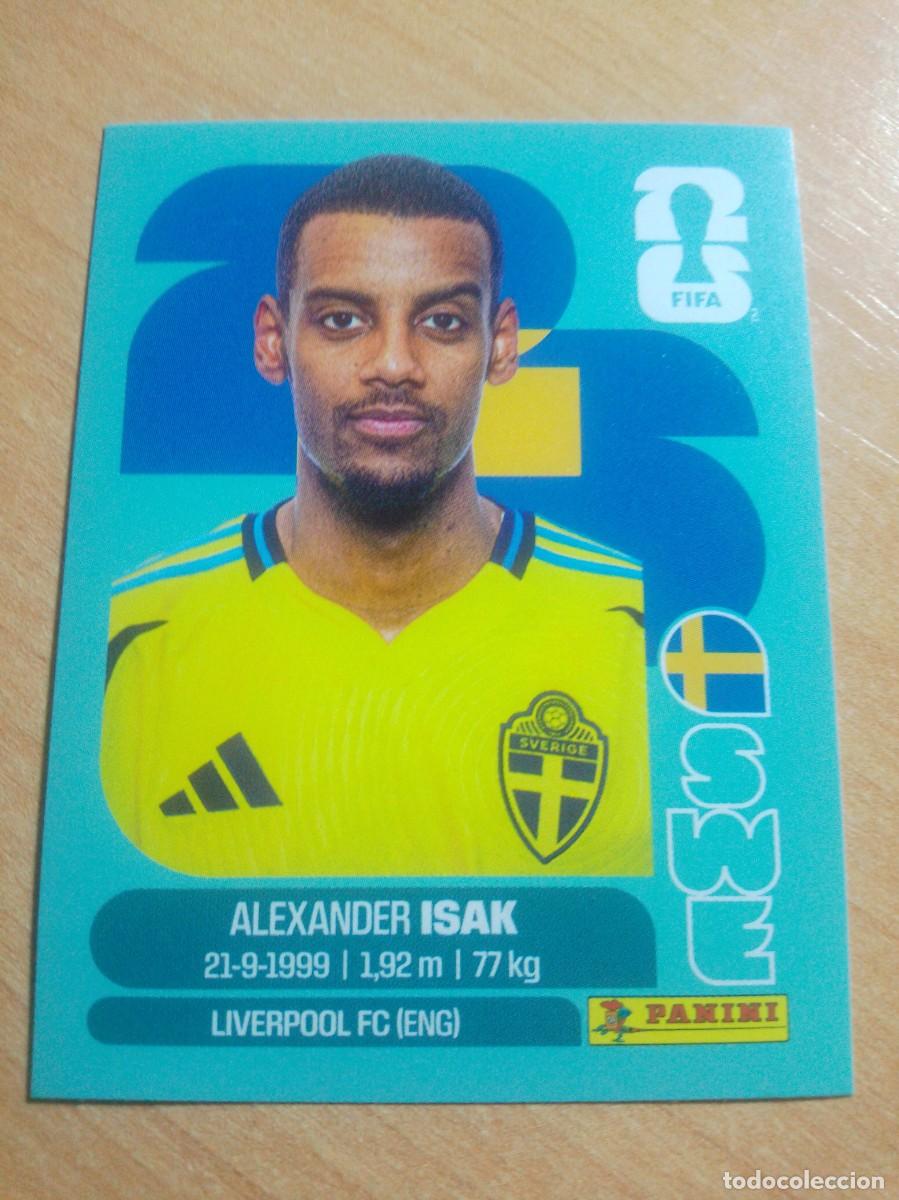 Cromos de f&uacute;tbol: ISAAK SUECIA SWE 19 MUNDIAL FIFA WORLD CUP 2026 26 PANINI STICKERS NUEVO
