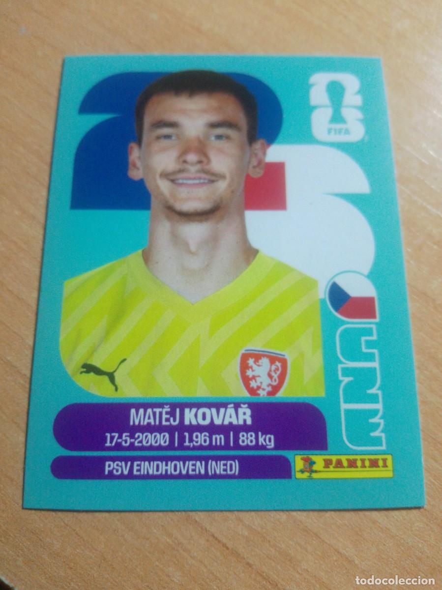 Cromos de f&uacute;tbol: KOVAR REPUBLICA CHECA CZE 2 MUNDIAL FIFA WORLD CUP 2026 26 PANINI STICKERS NUEVO