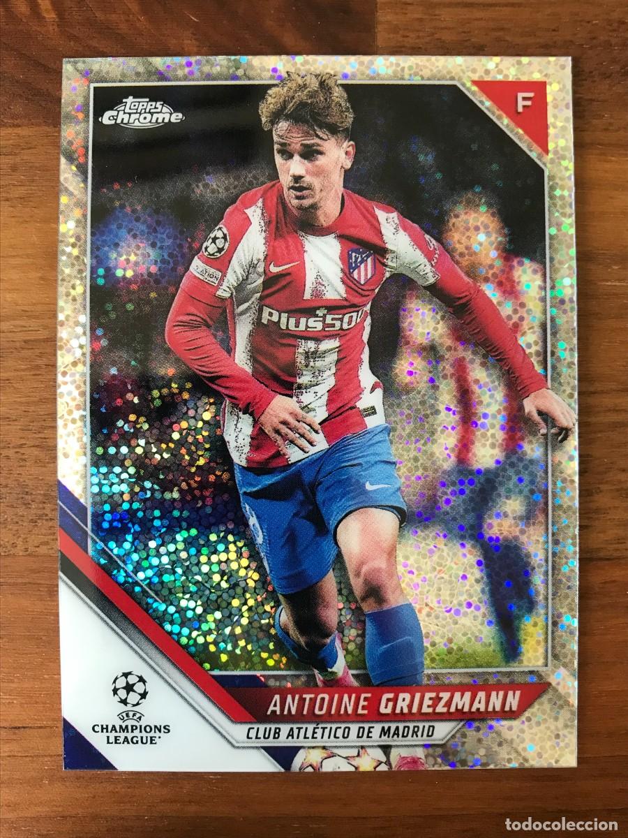 Cromos de f&uacute;tbol: ANTOINE GRIEZMANN - ATLETICO MADRID - SPECKLE REFRACTOR TOPPS CHROME UEFA CHAMPIONS 2021 2022 21 22