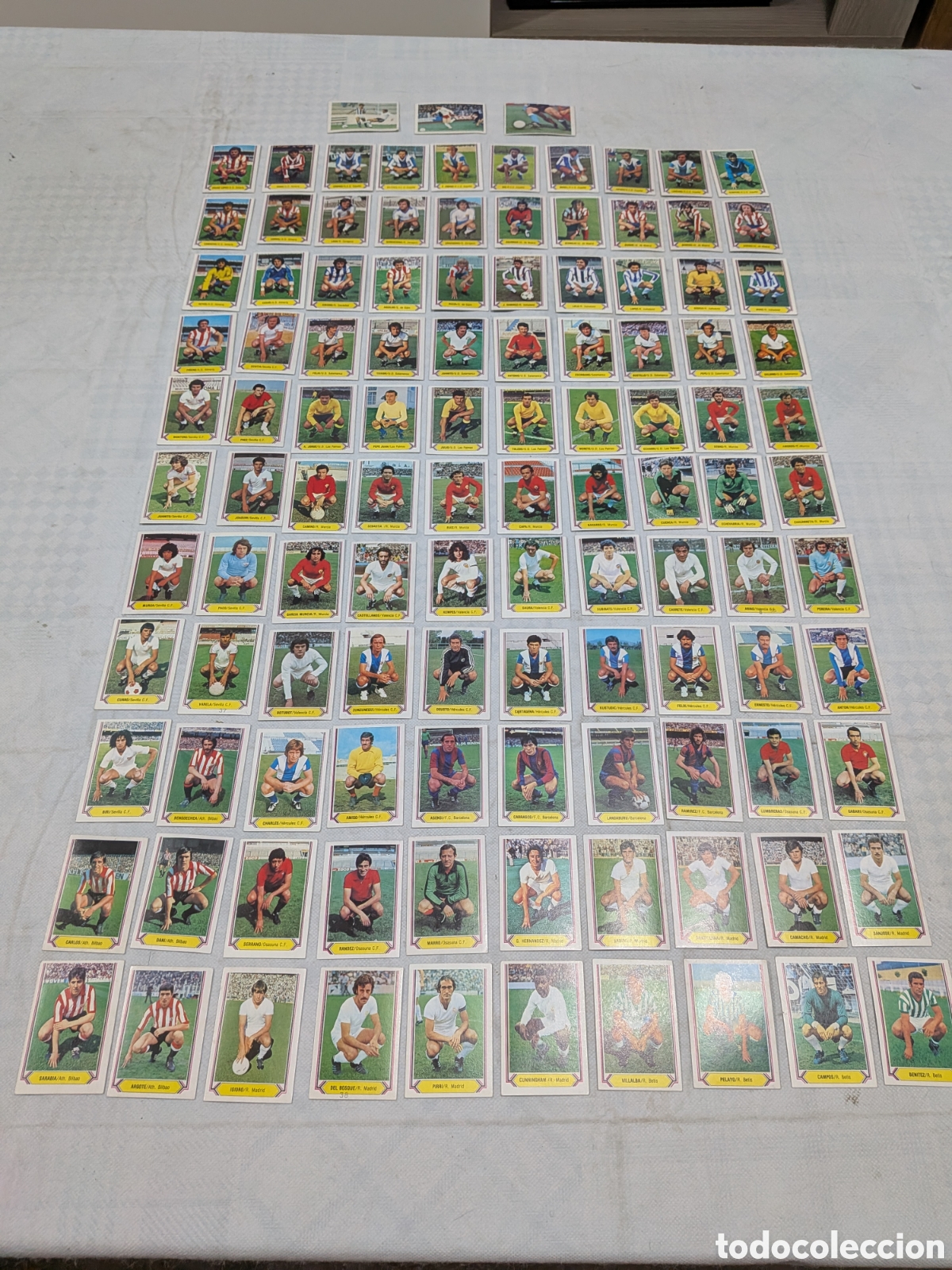Football Stickers: LOTE 113 CROMOS DIFERENTES LIGA 80-81 EDICIONES ESTE