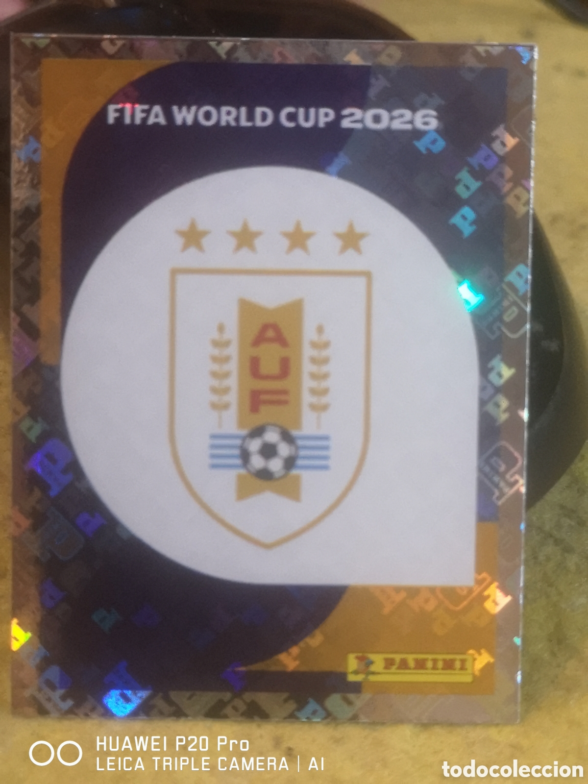 Cromos de f&uacute;tbol: FIFA WORLD CUP MUNDIAL 2026 ESCUDO URUGUAY - URU 1