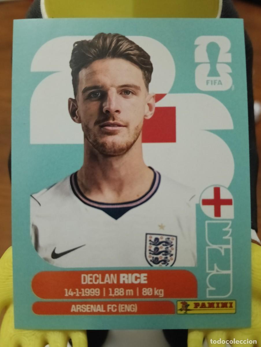 Cromos de f&uacute;tbol: Mundial 2026 - Declan Rice - N&deg; 10 - England