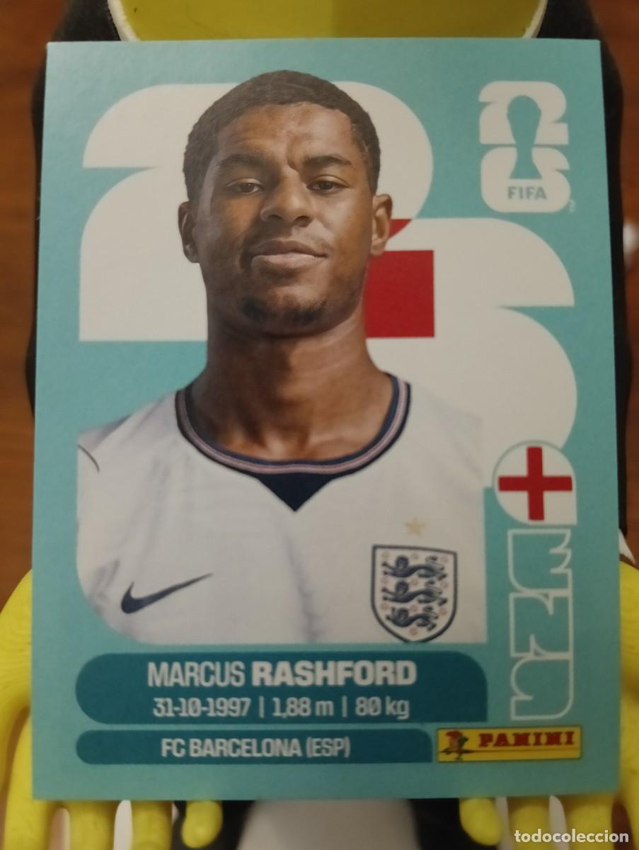 Cromos de f&uacute;tbol: Mundial 2026 - Marcus Rashford - N&deg; 19 - England