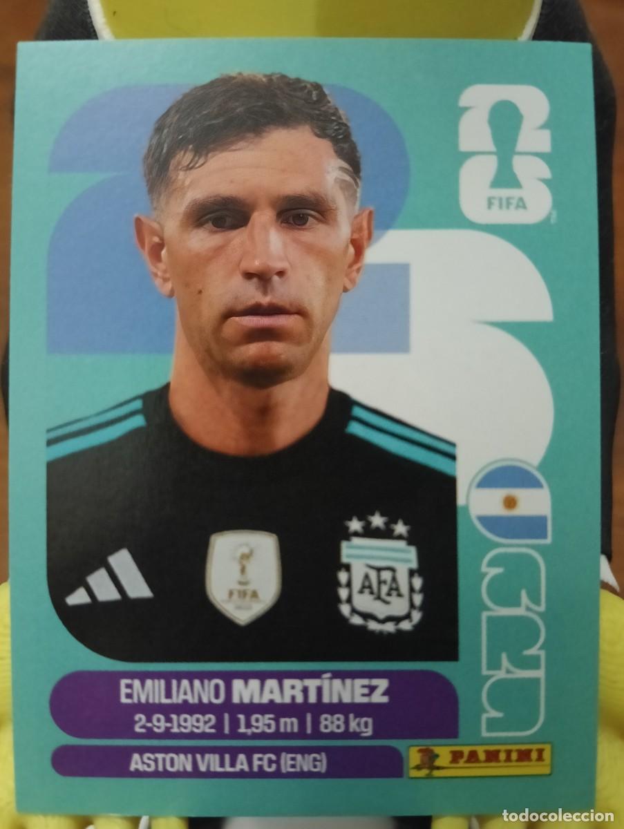 Cromos de f&uacute;tbol: Mundial 2026 - Emiliano Mart&iacute;nez - N&deg; 2 - Argentina
