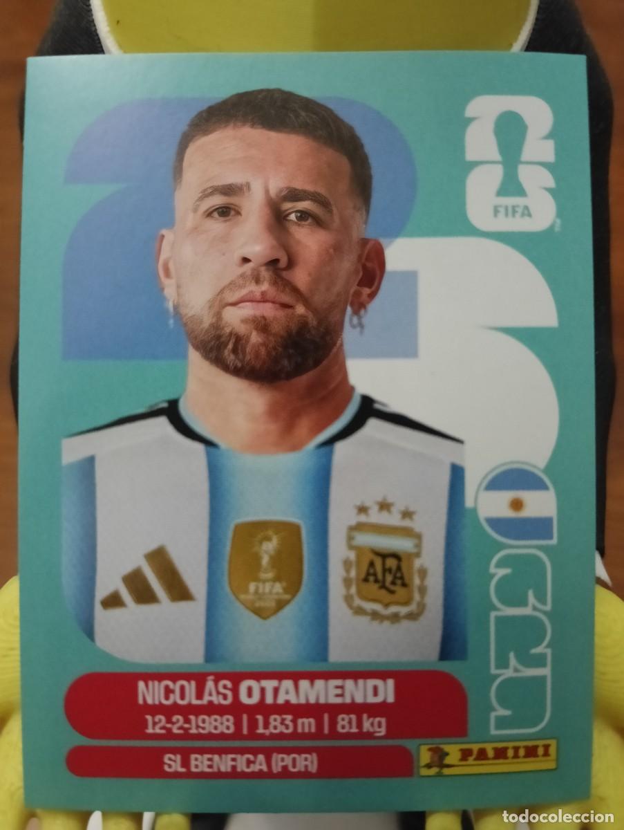 Cromos de f&uacute;tbol: Mundial 2026 - Nicol&aacute;s Otamendi - N&deg; 5 - Argentina