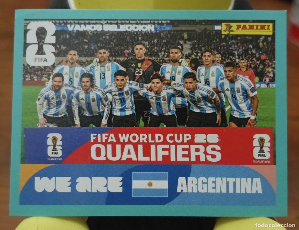 Cromos de f&uacute;tbol: Mundial 2026 - Plantilla - N&deg; 13 - Argentina
