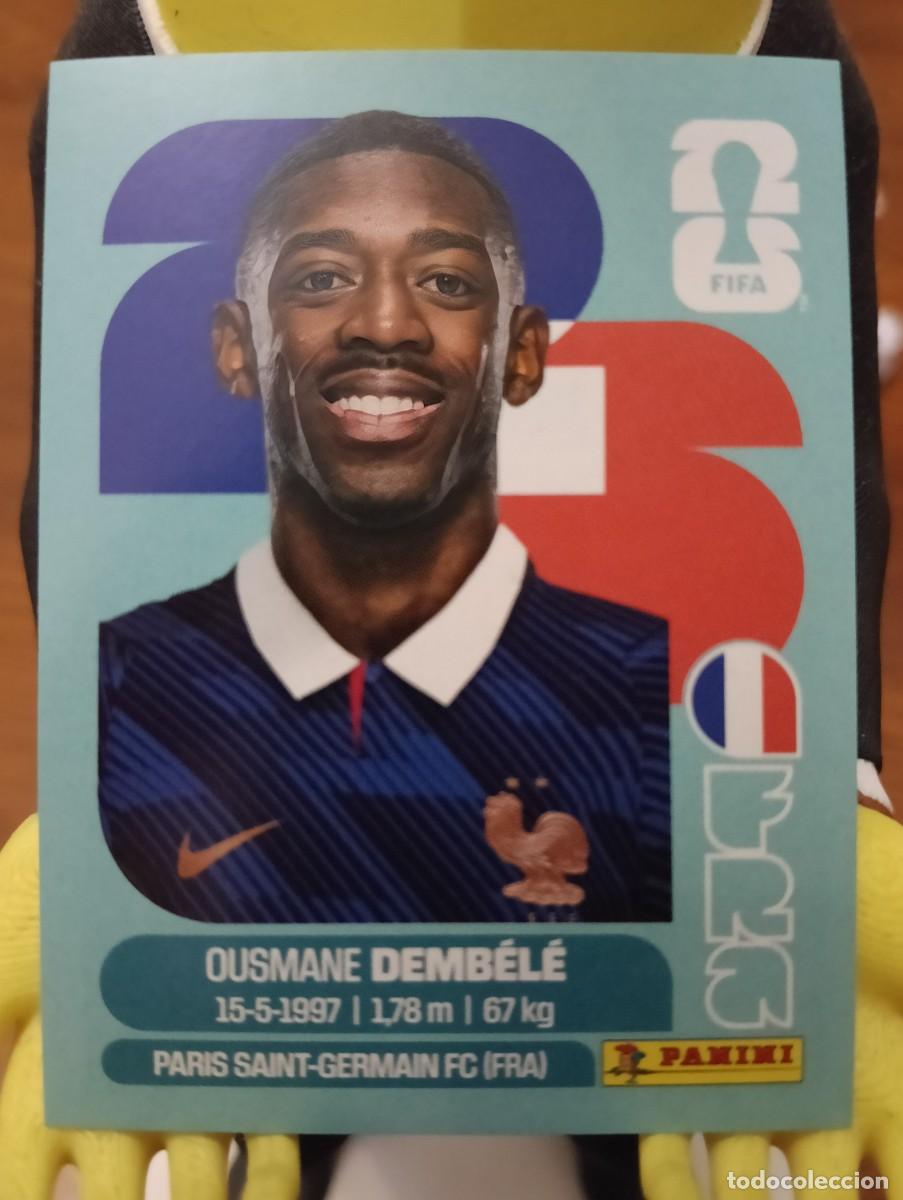Cromos de f&uacute;tbol: Mundial 2026 - Dembele - N&deg; 15 - Francia