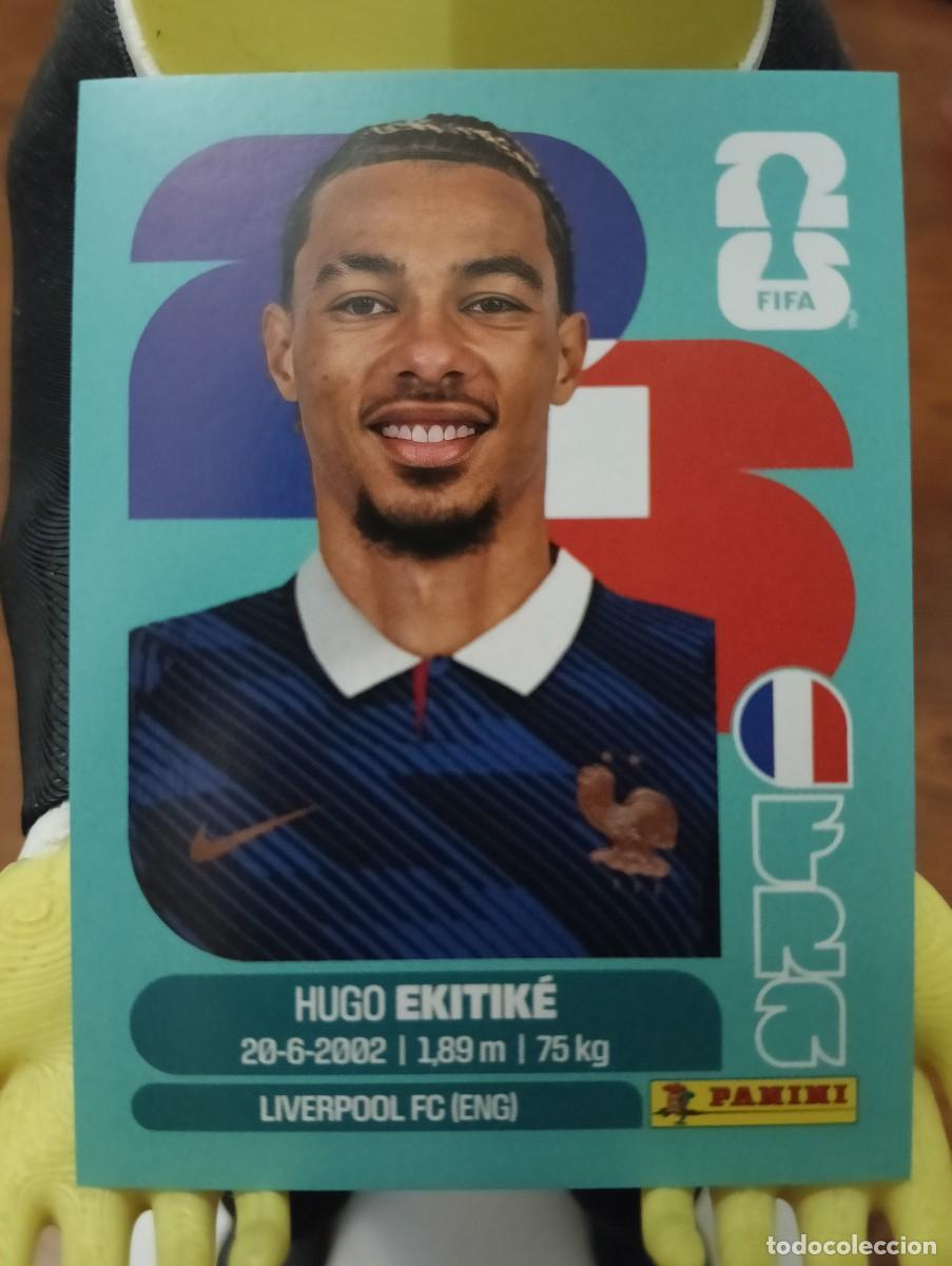 Cromos de f&uacute;tbol: Mundial 2026 - Hugo Ekitike - N&deg; 19 - Francia
