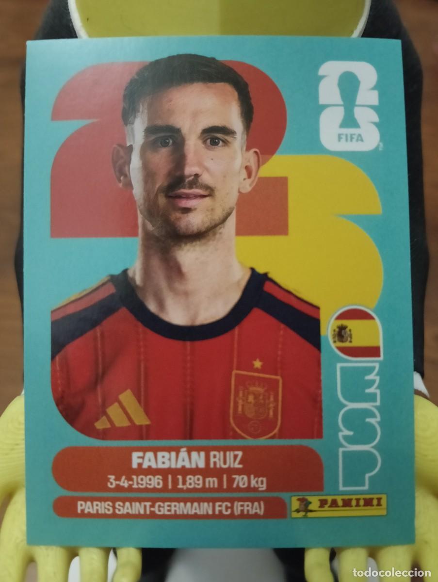 Cromos de f&uacute;tbol: Mundial 2026 - Fabi&aacute;n Ruiz - N&deg; 12 - Espa&ntilde;a