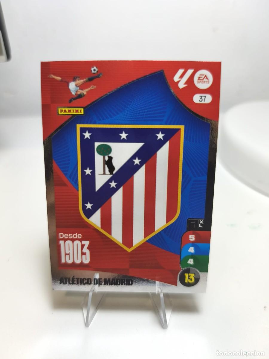 Cartes &agrave; collectionner de Football: Escudo Atl&eacute;tico de Madrid 37 Adrenalyn XL 2024 2025 24 25