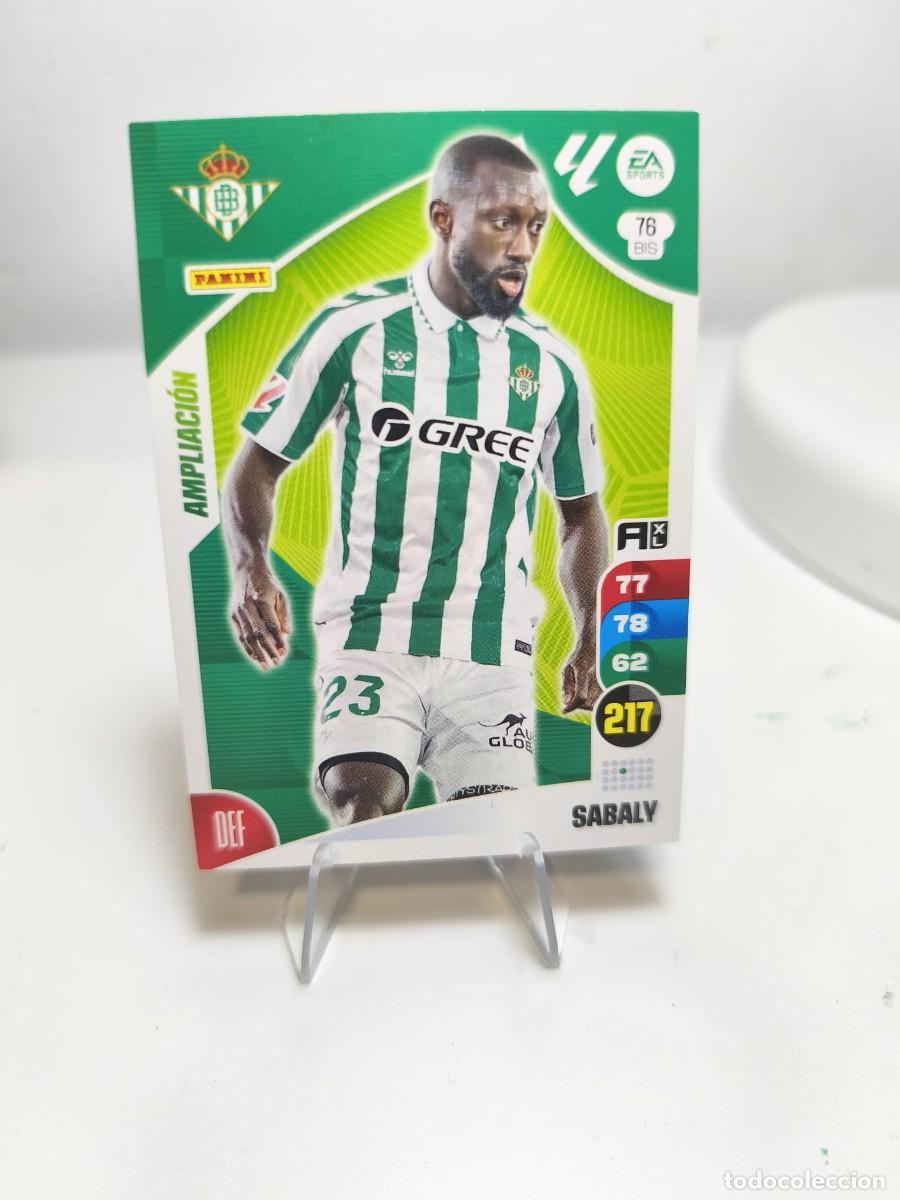 Cromos de Futebol: Sabaly Real Betis 76 BIS Adrenalyn XL 2024 2025 24 25