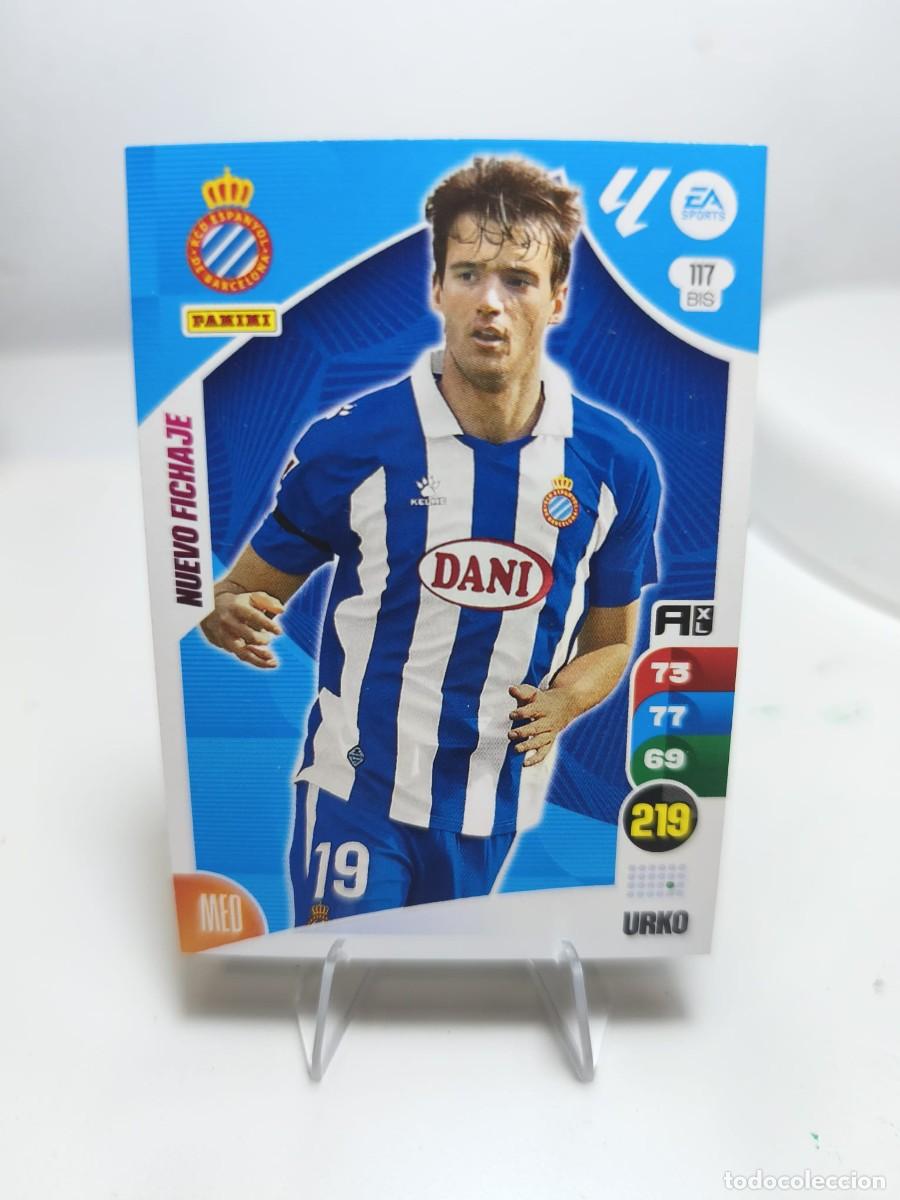 Figurine di Calcio: Urko RCD Espanyol 117 BIS Adrenalyn XL 2024 2025 24 25