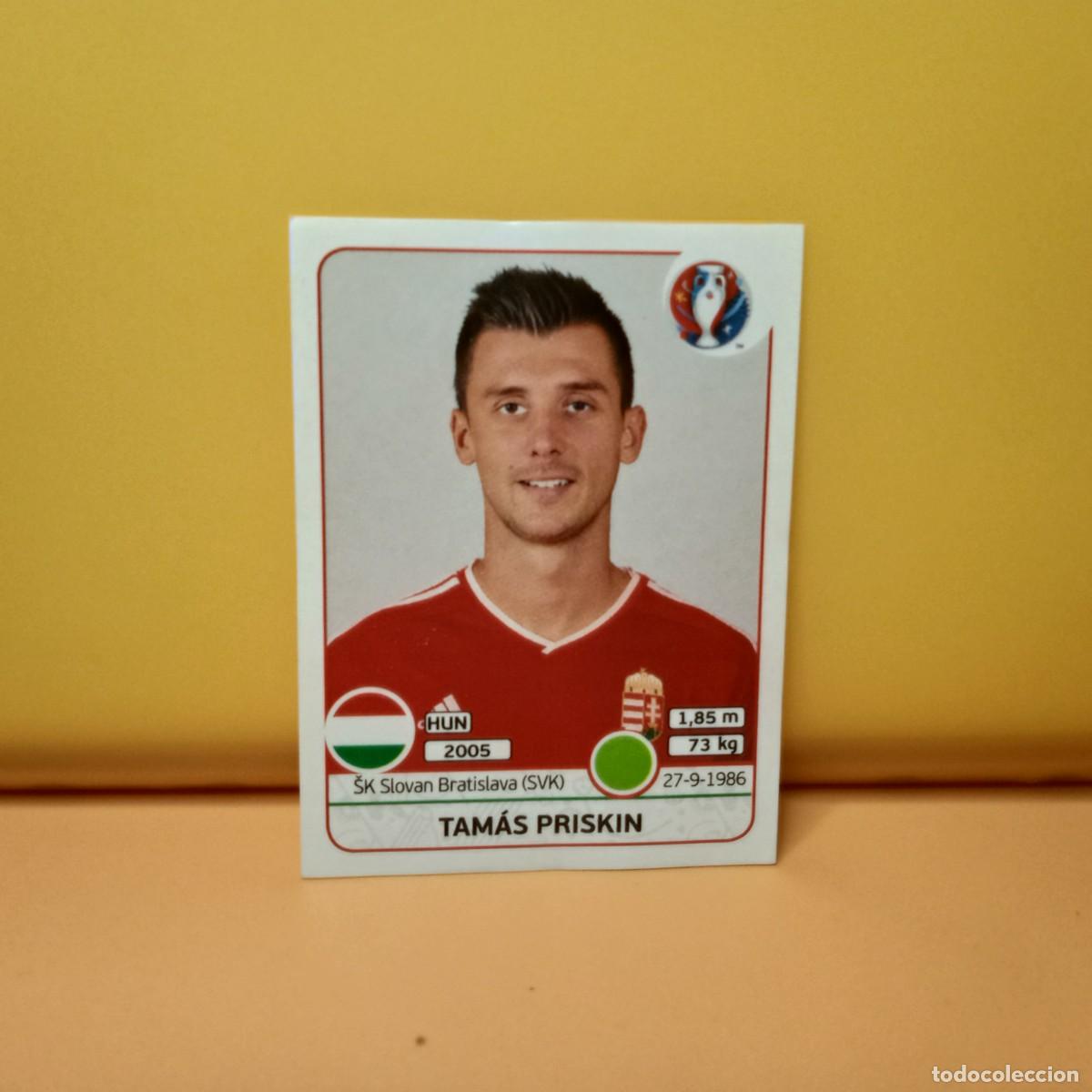 Cromos de f&uacute;tbol: PANINI EURO 2016 FRANCE; EUROCOPA FRANCIA: HUNGRIA PRISKIN 679