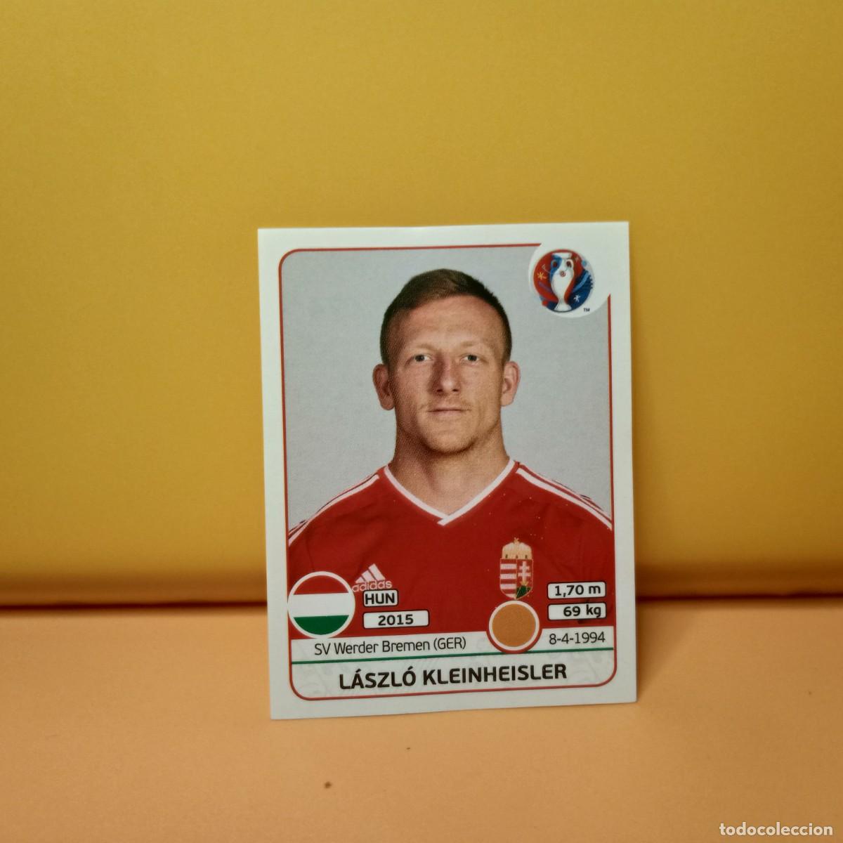 Cromos de f&uacute;tbol: PANINI EURO 2016 FRANCE; EUROCOPA FRANCIA: HUNGRIA KLEINHEISLER 674