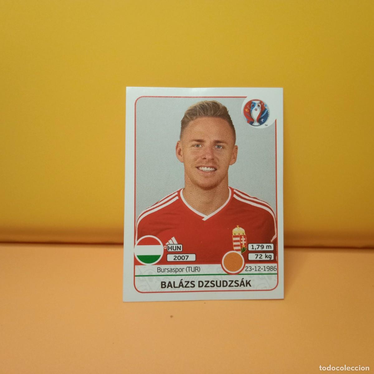 Cromos de f&uacute;tbol: PANINI EURO 2016 FRANCE; EUROCOPA FRANCIA: HUNGRIA DZSUDZS&Aacute;K 673