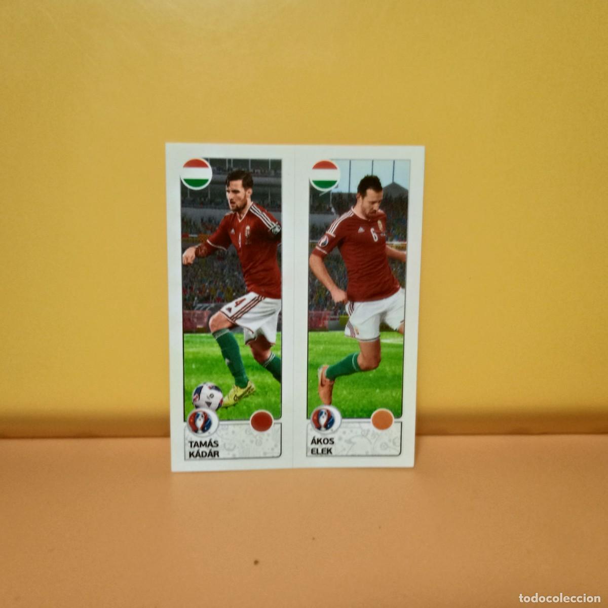Cromos de f&uacute;tbol: PANINI EURO 2016 FRANCE; EUROCOPA FRANCIA: HUNGRIA TAM&Aacute;S/&Aacute;KOS 658 A/B